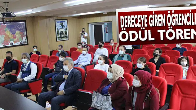 Dereceye Giren Öğrencilere Ödül Töreni