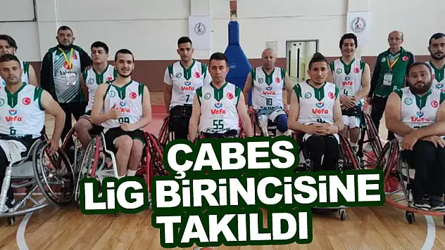 Çabes Lig birincisine takıldı