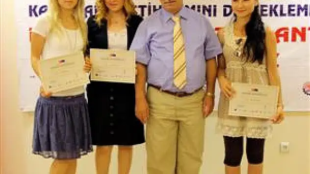 KASİF'ten sertifika töreni