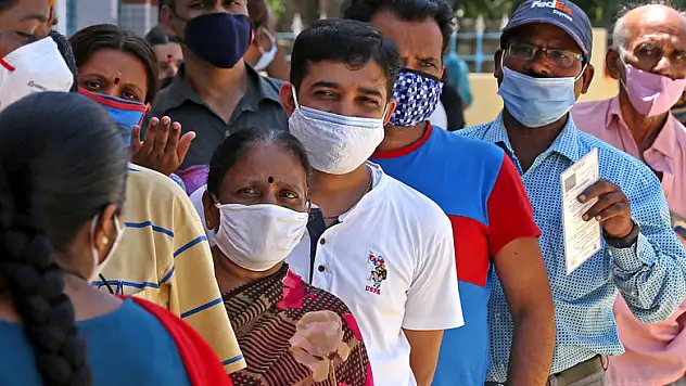 Hindistan'da, Delta Plus Covid-19 mutasyonun vakaları 40'a yükseldi