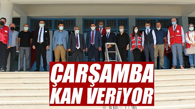 ÇARŞAMBA KAN VERİYOR