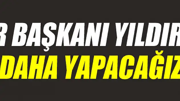 Samsunspor Başkanı Yıldırım: '6 transfer daha yapacağız'