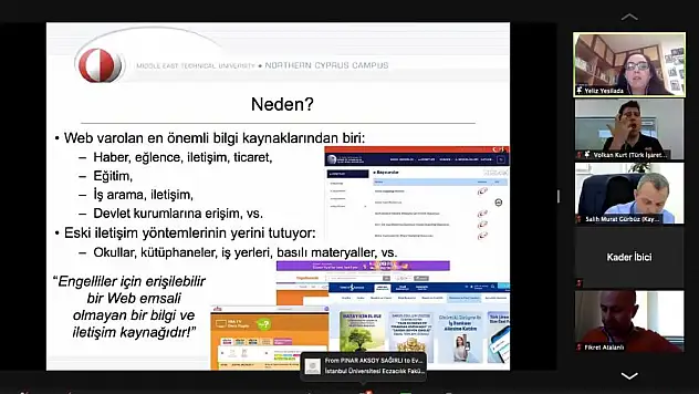 Web Erişilebilirlik Eğitimi tamamlandı