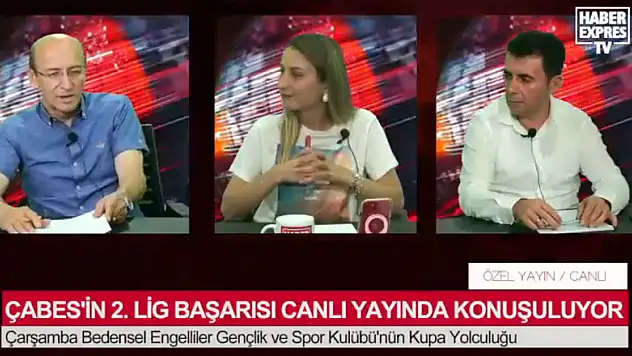 HABEREXPRES TV'DE ÇABES ÖZEL YAYIN