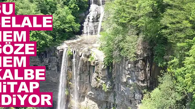 Bu şelale hem göze hem kalbe hitap ediyor