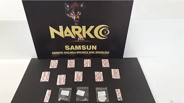 Samsun'da 1 şahıs uyuşturucu ticaretinden gözaltında