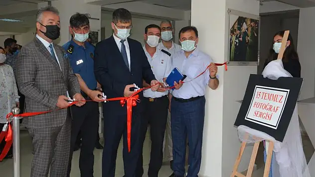 15 Temmuz resim sergisi