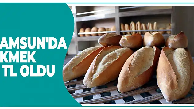 Samsun'da ekmek 2 TL oldu