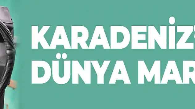 Karadeniz'de doğdu, dünya markası oldu