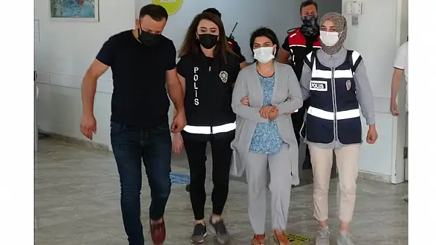 Polis olan kocasını öldüren kadın adliyeye sevk edildi