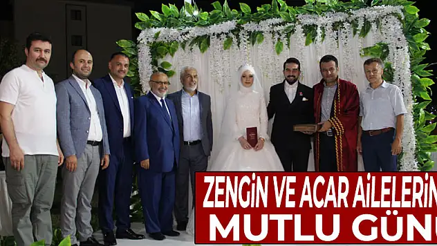 ZENGİN VE ACAR AİLELERİNİN MUTLU GÜNÜ