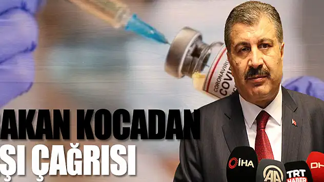 Bakan Koca: 'Tedbirli olmaz ve aşı olmazsak salgını durdurmak çok uzun sürebilir'