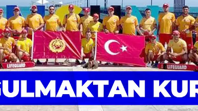 31 kişiyi boğulmaktan kurtardılar