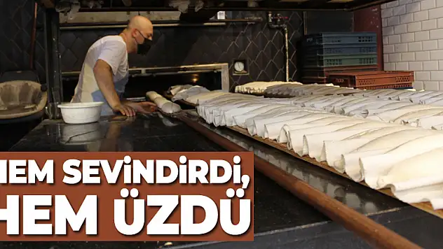 HEM SEVİNDİRDİ, HEM ÜZDÜ !