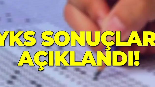 YKS sonuçları açıklandı! | YKS sınav sonuçları 2021 | YKS sınav sonucu sorgulama