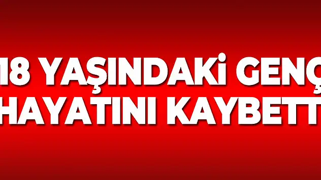 Yangında yanarak yaralanan 18 yaşındaki genç hayatını kaybetti
