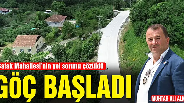 Kırsala göç başladı