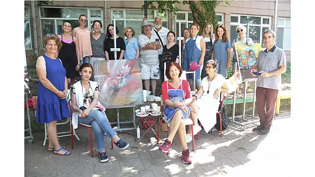 Ressamlar Samsun'da buluştu