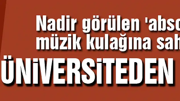 Nadir görülen 'absolut' müzik kulağına sahip otizmli Kerem, üniversiteden mezun oldu