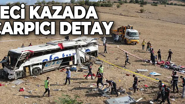 Katliam gibi kazada ölen şoför, arkadaşının yerine direksiyona geçmiş