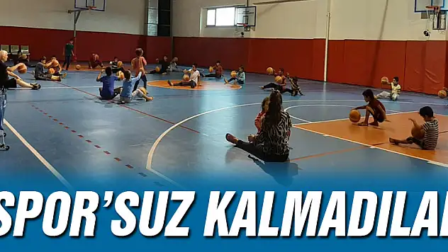 'Spor'suz kalmadılar