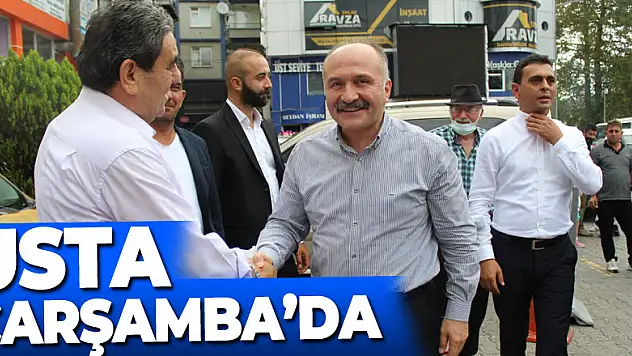 USTA ÇARŞAMBA'DA