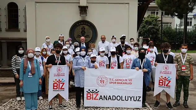 Rektör Aydın, gençlere SAMÜ'yü anlattı