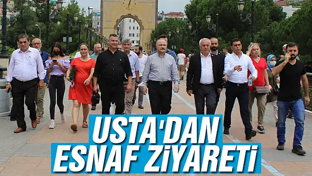 USTA'DAN ESNAF ZİYARETİ