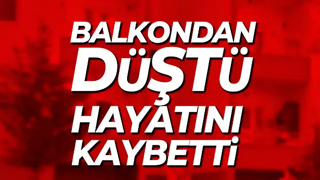 Samsun'da balkondan düşen yaşlı adam hayatını kaybetti