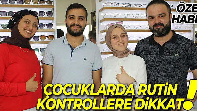Çocuklarda Rutin Kontrollere Dikkat