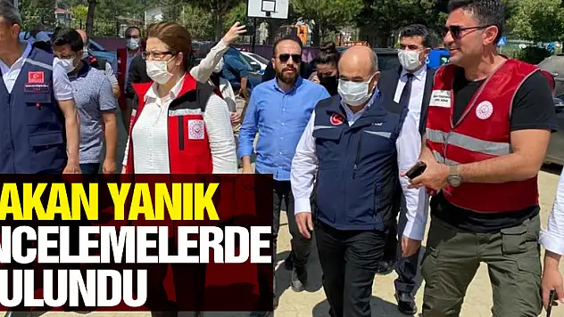 Bakan Yanık, Vali Dağlı'dan sosyal market hakkında bilgi aldı