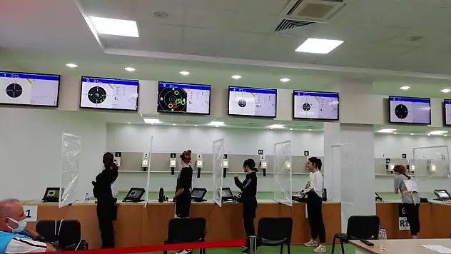 Havalı ve Ateşli Silahlar Türkiye Gençler Milli Takım seçmeleri Bafra'da yapıldı