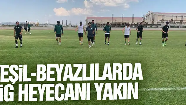 Yeşil-Beyazlılarda lig heyecanı yakın