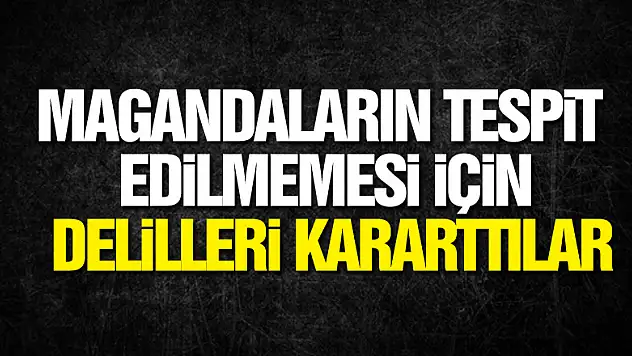 Magandaların tespit edilmemesi için boş kovanların bulunduğu tarlayı traktörle sürüp, delilleri kararttılar