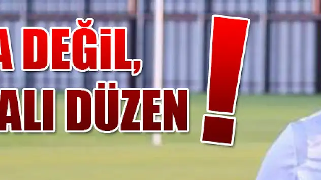 Mehmet Altıparmak: 'Futbolcuya değil, takıma dayalı düzenimiz var'   