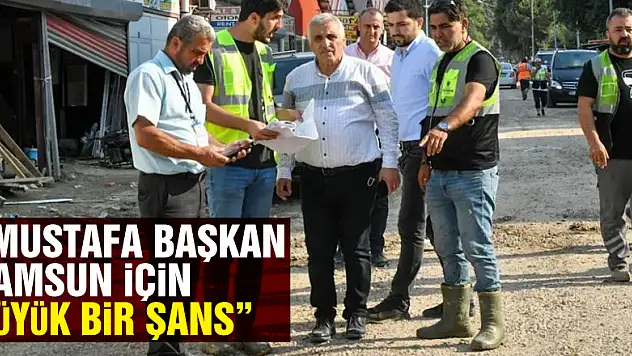 AK Parti Yerel Yönetimler Başkan Yardımcısı İnci: 'Mustafa başkan Samsun için büyük bir şans'