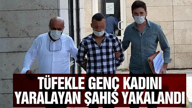 Samsun'da tüfekle genç kadını yaralayan şahıs yakalandı