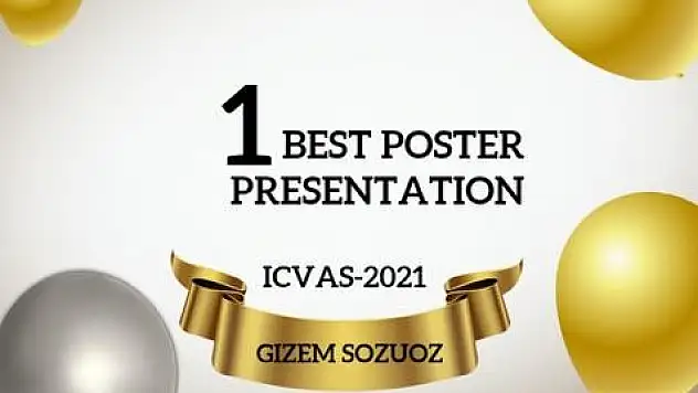 OMÜ Veteriner Fakültesi'ne ICVAS 2021'de 'En İyi Poster Ödülü'