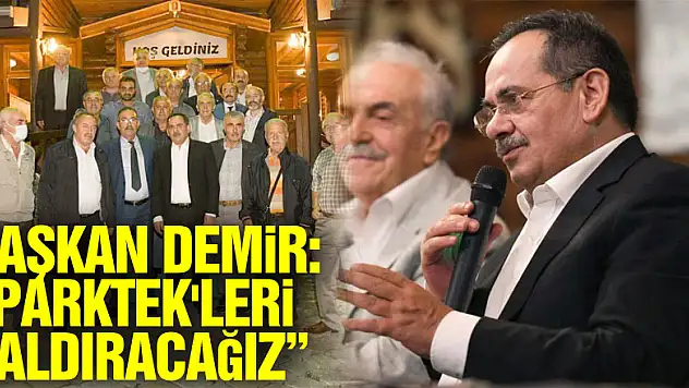 Başkan Demir: 'Parktek'leri kaldıracağız'