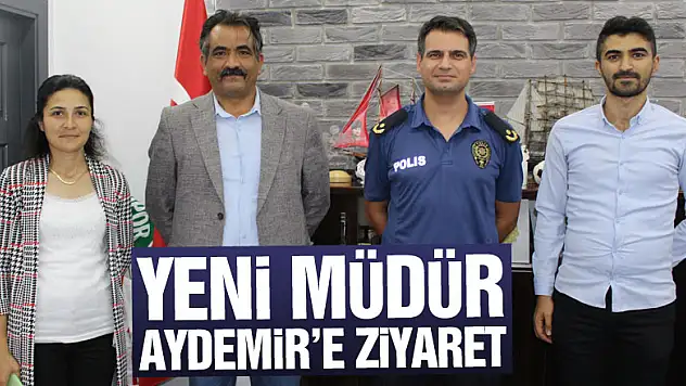 Yeni Müdür Aydemir'e ziyaret