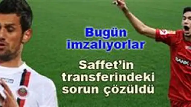 Bugün imzalıyorlar