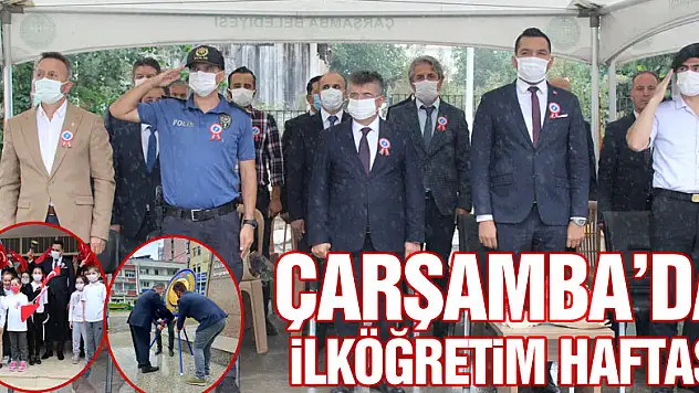 Çarşamba'da İlköğretim Haftası