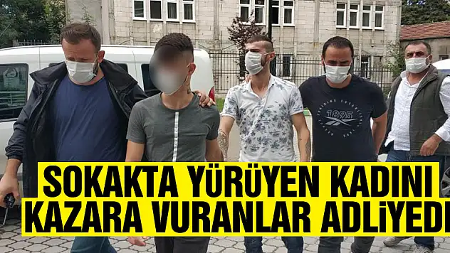 Silahlı saldırıda sokakta yürüyen kadını kazara vuranlar adliyeye sevk edildi