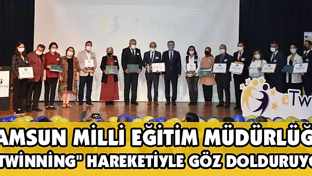 Samsun Milli Eğitim Müdürlüğü 'eTwinning' hareketiyle göz dolduruyor
