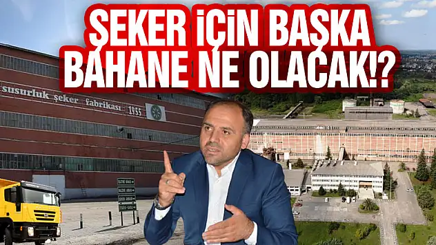 ŞEKER İÇİN BAŞKA BAHANE NE OLACAK!?