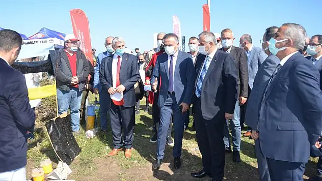 Bafra'da tarla okulu çalışması