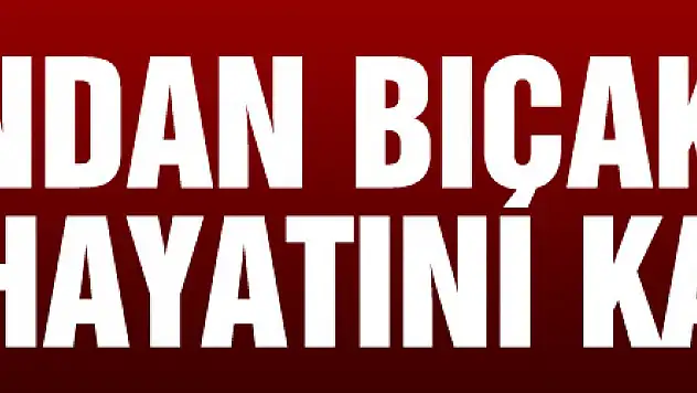 Samsun'da boynundan bıçaklanan genç hayatını kaybetti