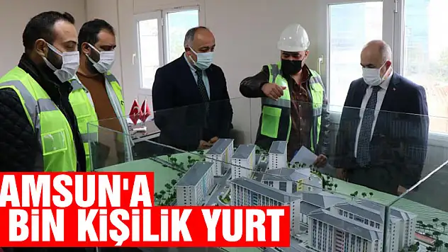 Samsun'a 4 bin kişilik yurt: Türkiye'nin en büyüğü olacak