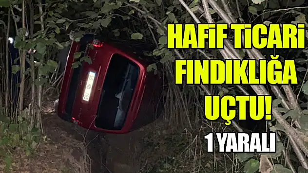 Çarşamba'da kaza : 1 yaralı 