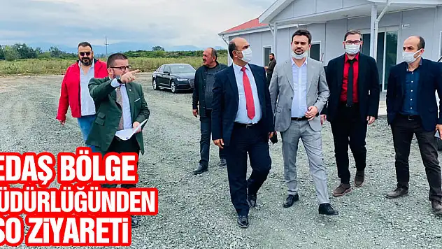 YEDAŞ BÖLGE MÜDÜRLÜĞÜNDEN TSOZİYARETİ